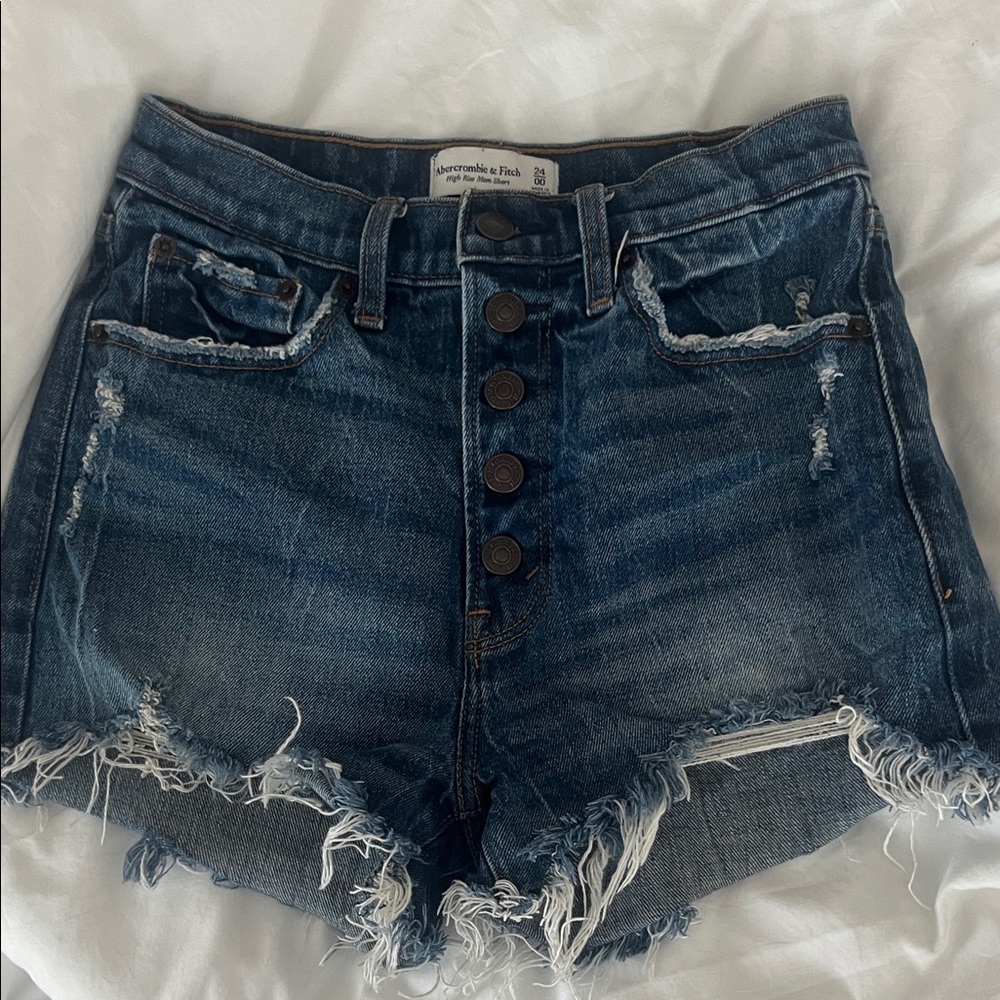 Abercrombie & Fitch High Rise Mom Short